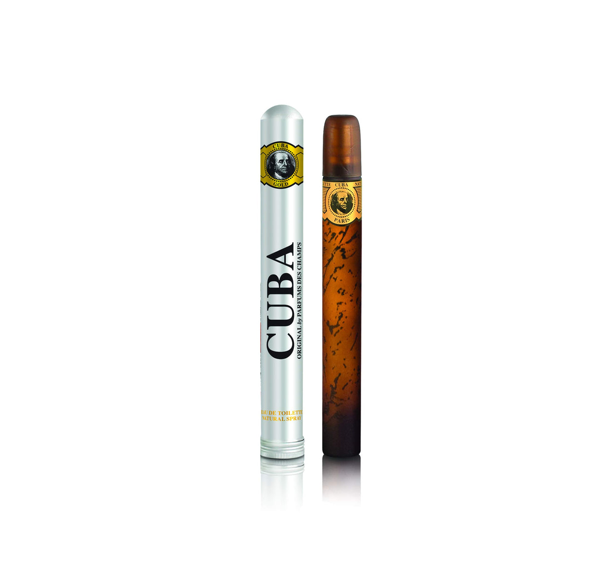 Cuba Gold: botella de fragancia para hombre, experiencia aromática duradera para uso diario.