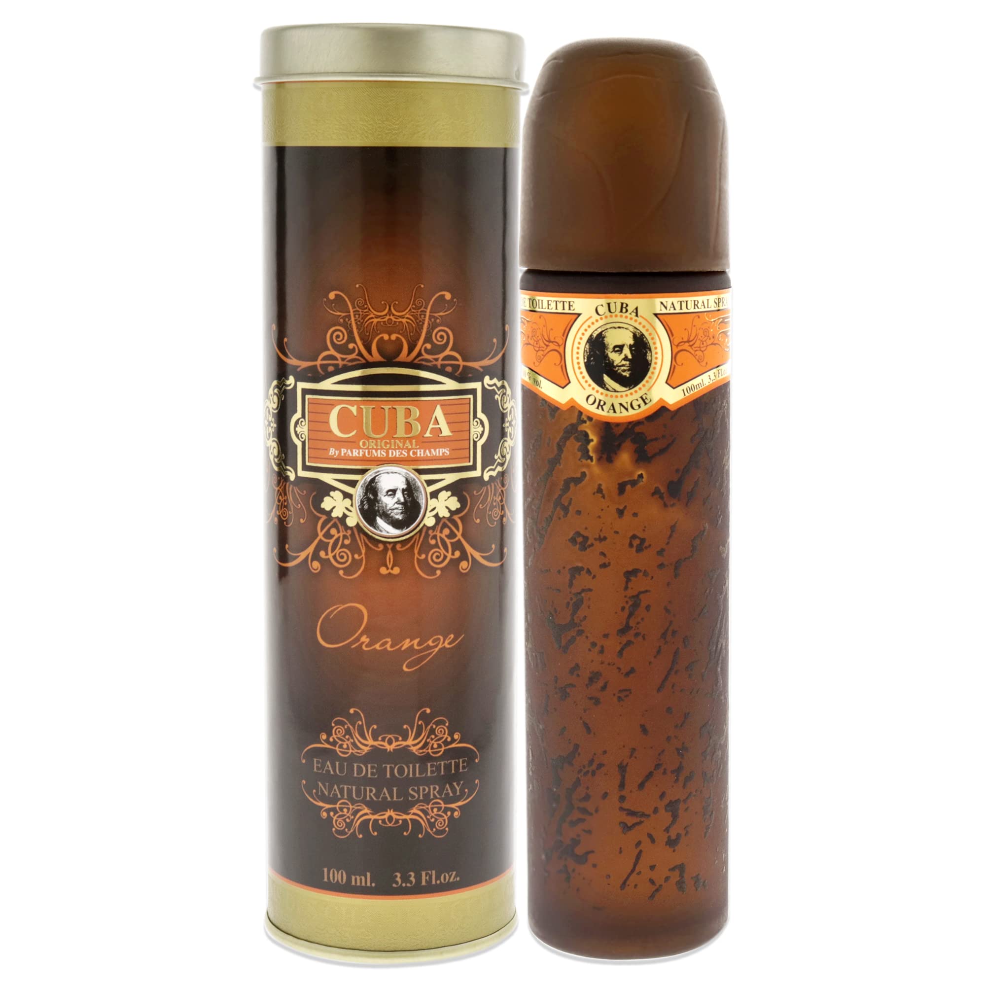 Cuba Naranja, botella atomizador, aroma fresco para uso diario.