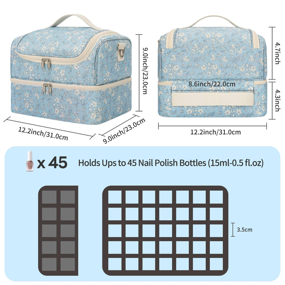 CUBETASTIC Estuche con capacidad para 45 botellas, vista lateral, ideal para estudio o salón.