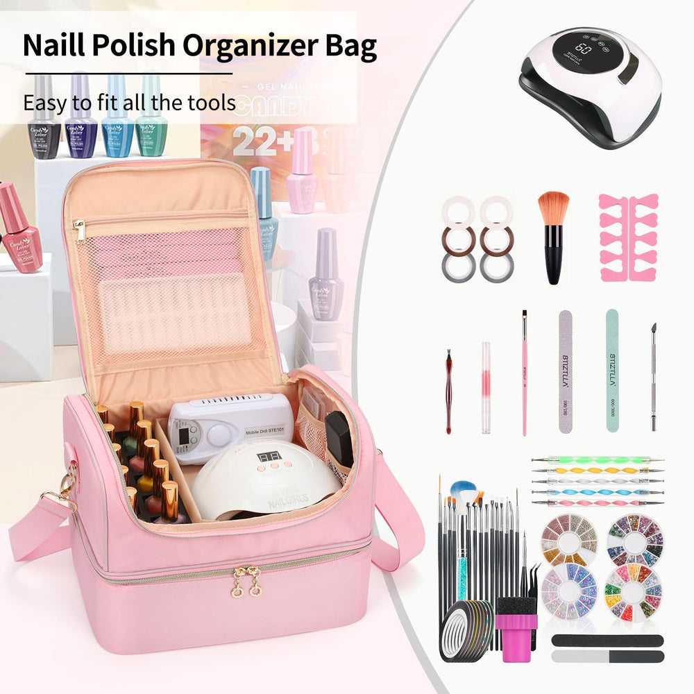 Cubetastic: estuche de uñas, regalo ideal para manicuristas y amantes de uñas.