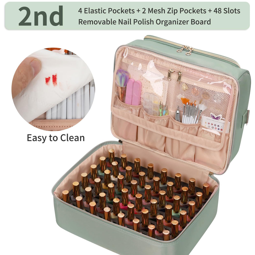 Cubetastic organizador esmaltes capacidad 69 botellas para salón.