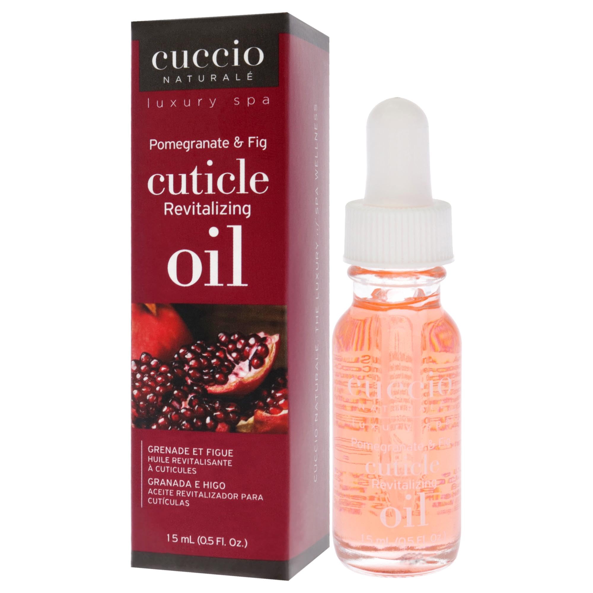 Cuccio Naturale: tratamiento diario para piel y uñas con granada y higo.