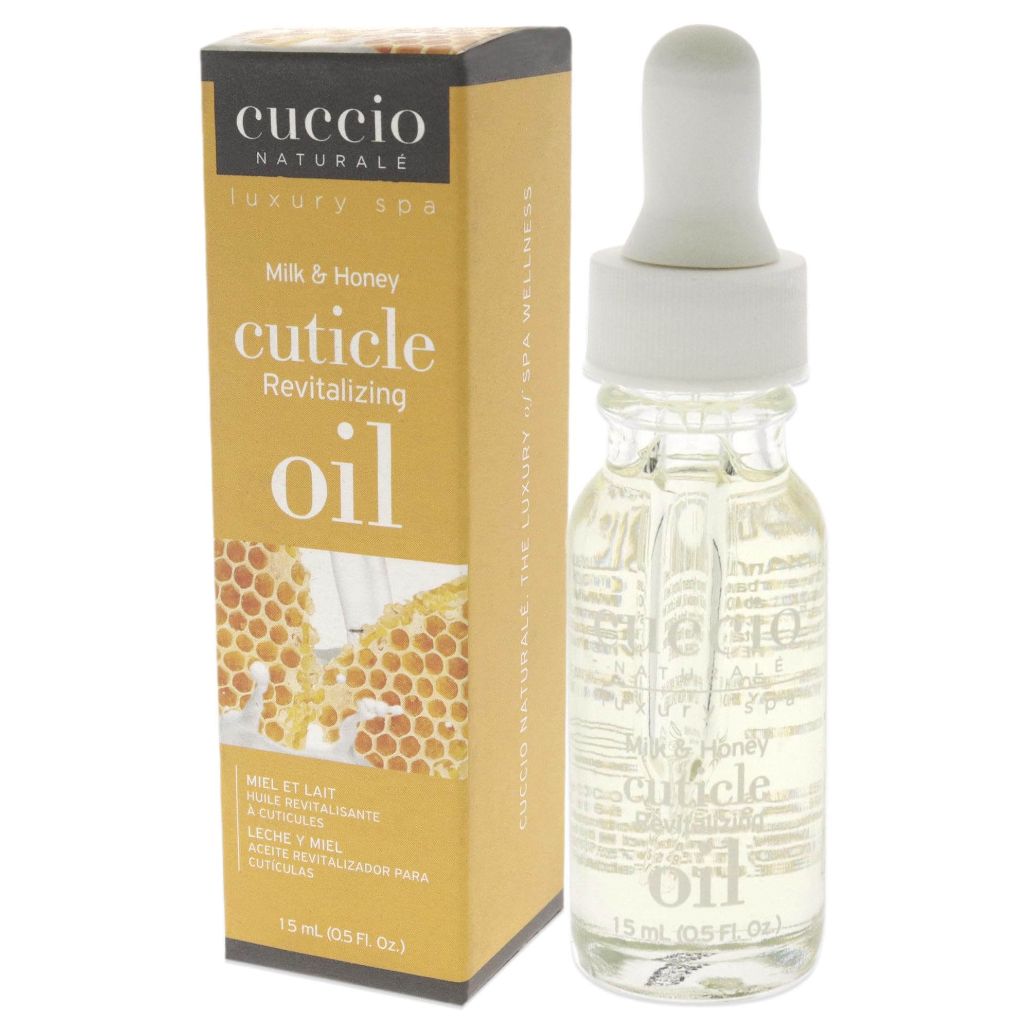 Cuccio Naturale Aceite Cutículas, uñas más fuertes y brillo natural tras la aplicación.