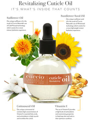 Botella elegante de aceite para cutículas con hidratación ligera.