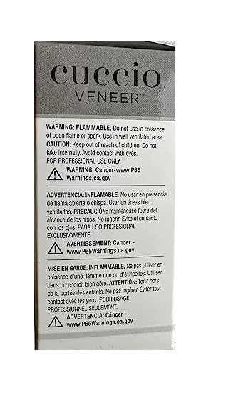 Cuccio Veneer Guía de uso para manicura profesional en casa.