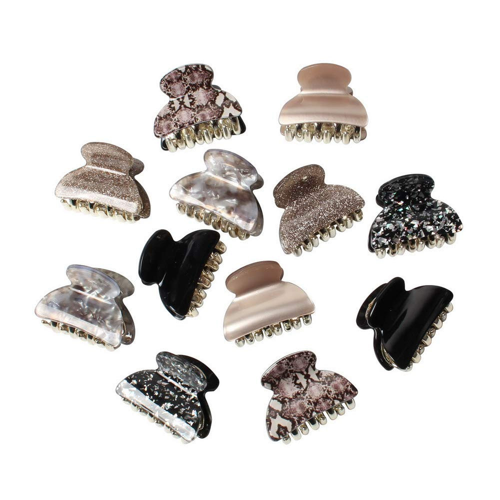 Pinza floral de Cuizhiyu de 1.57 pulgadas, agarre seguro para el cabello.
