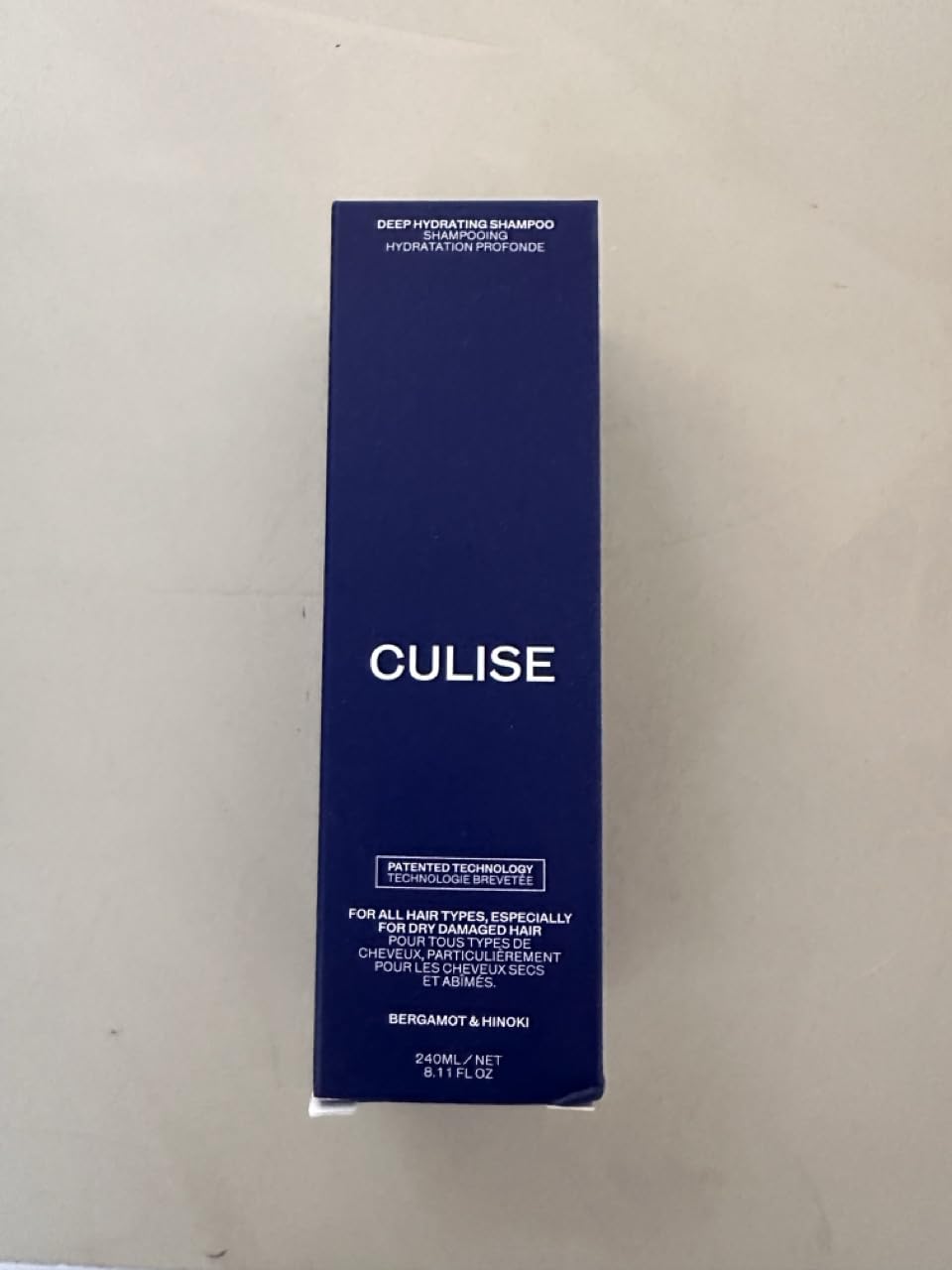 CULISE aplicación en manos, masaje para cabello suave tras lavado
