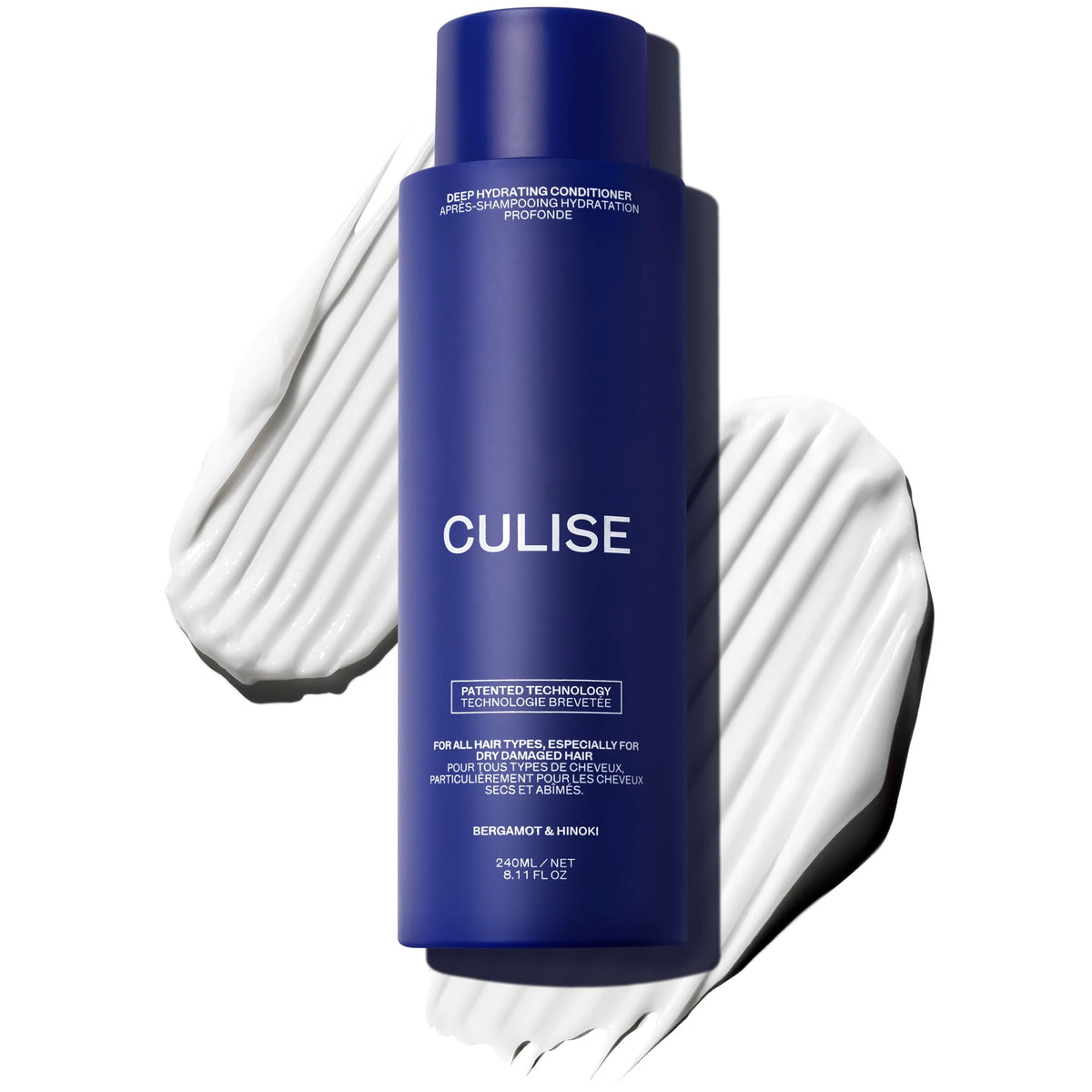 CULISE acondicionador hidratación profunda, cabello seco suave y ligero.