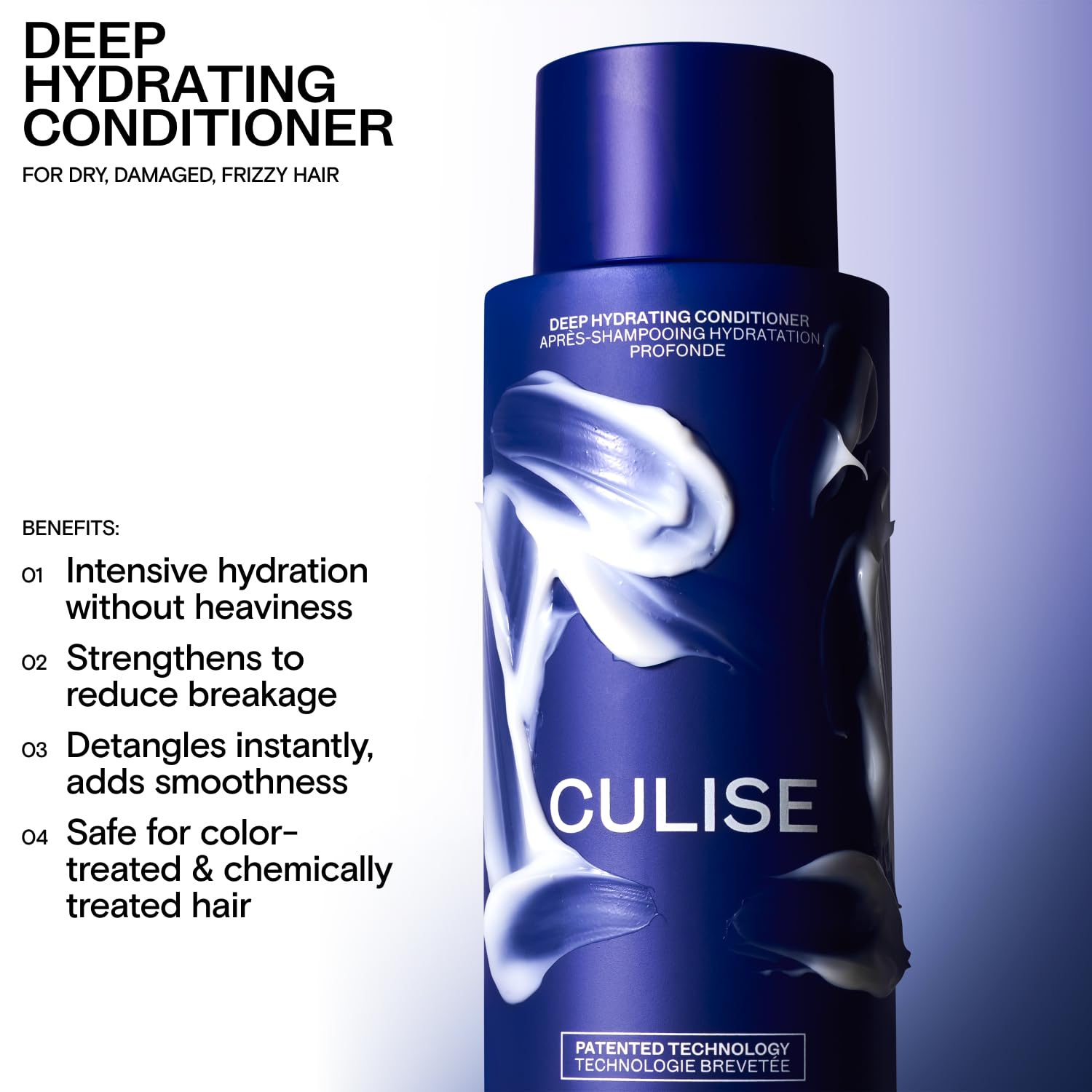 CULISE acondicionador protege color con arroz, color más duradero.