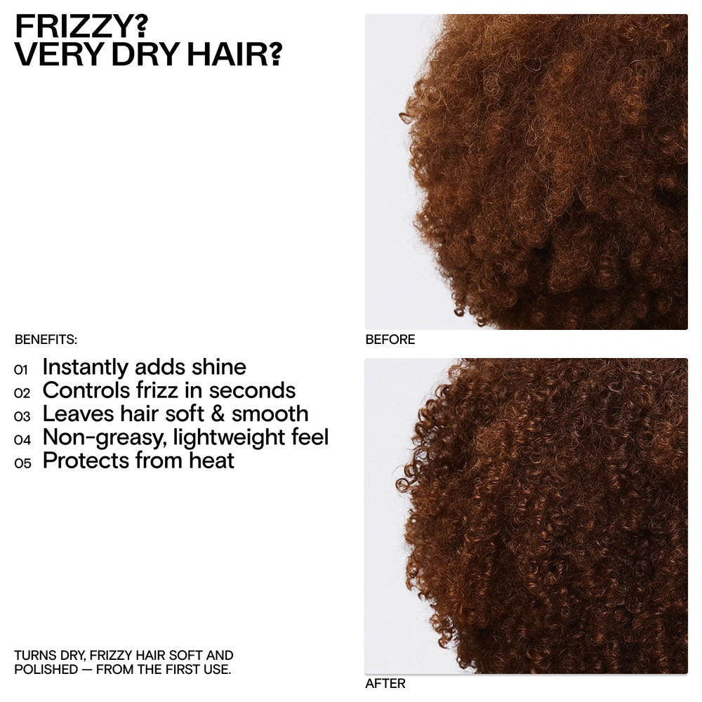 CULISE Huile capillaire coréenne contrôle le frisottis pour une coiffure plus lisse.