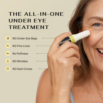 Ingredientes clave: cúrcuma longa y retinol en CumaBalm para iluminar la mirada.