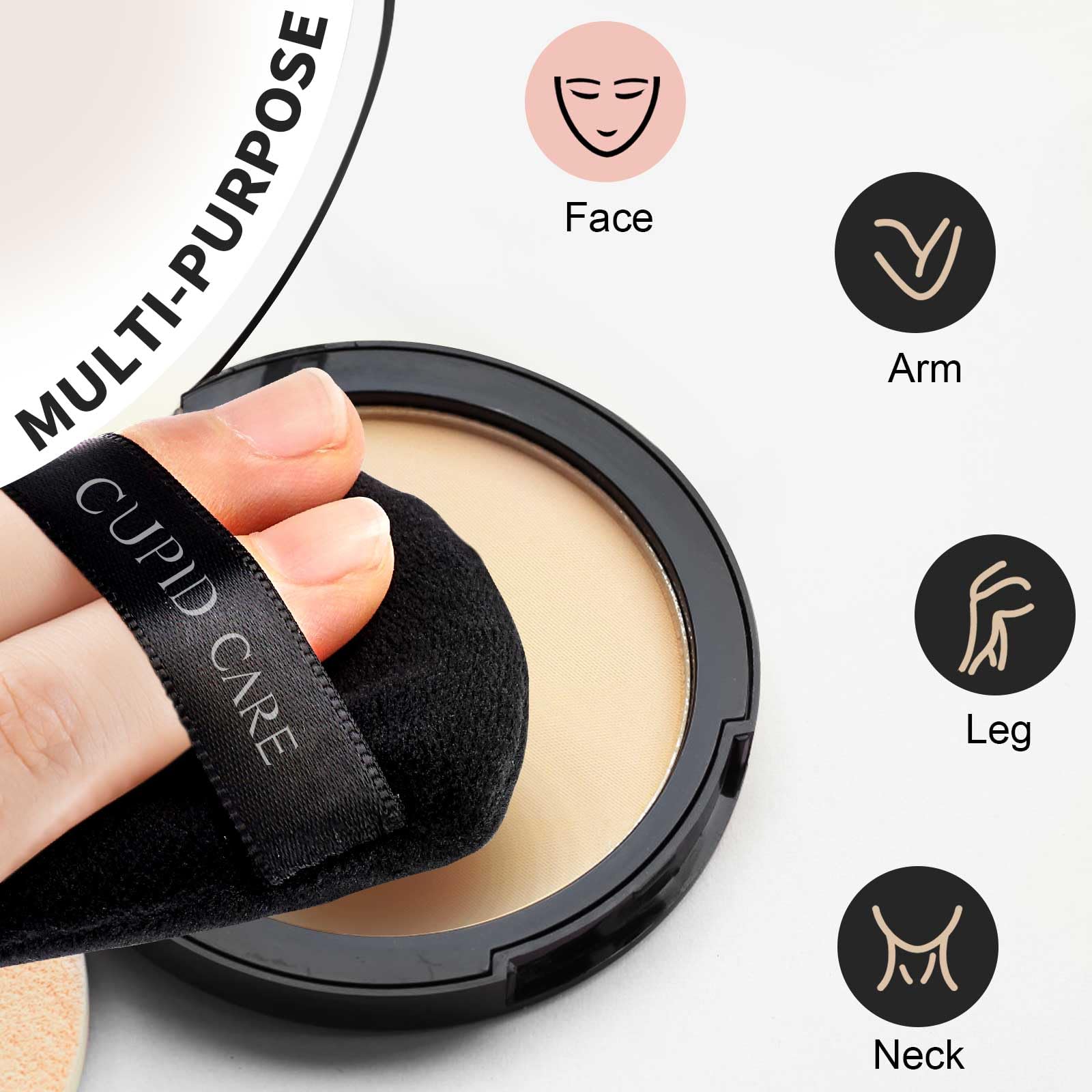 Almohadilla triangular CUPID CARE diseñada para ojos y nariz