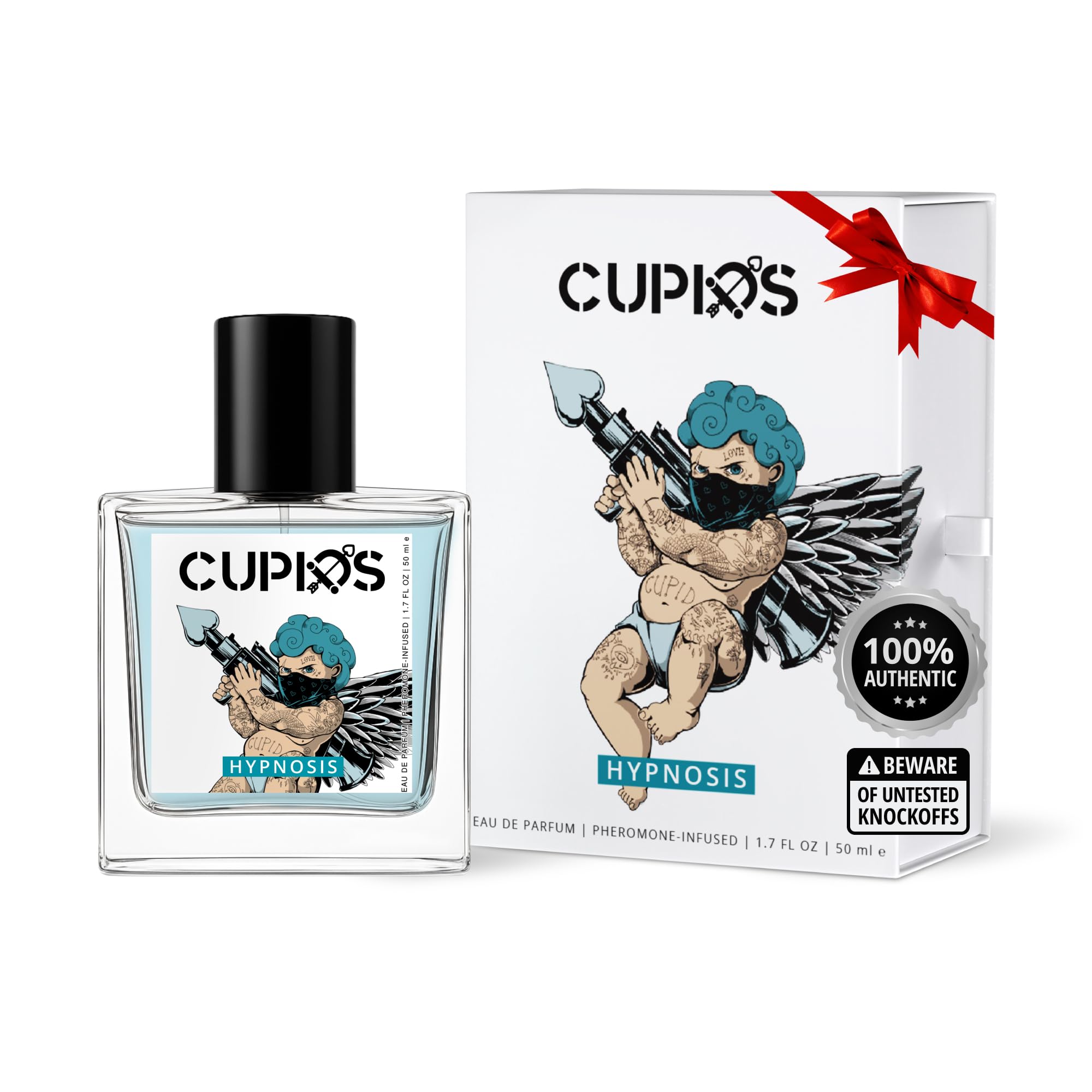 Cupids Hipnosis 2.0 envase de 50 ml con aroma duradero y versátil.