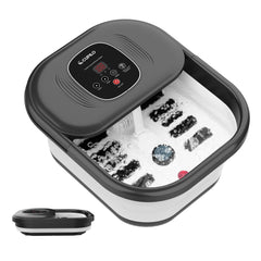 CuPiLo spa para pies con control térmico para mantener una temperatura estable y cómoda.
