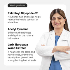 Cureskin Anti Canas: textura ligera que no deja sensación grasosa en el cabello.