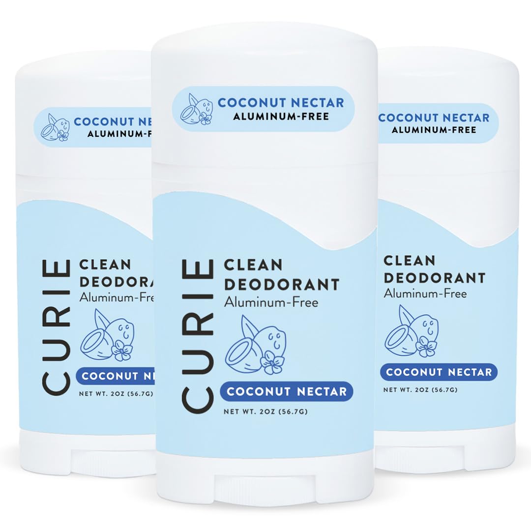 Desodorante Curie Coco Nectar en bastón para uso diario sin irritación