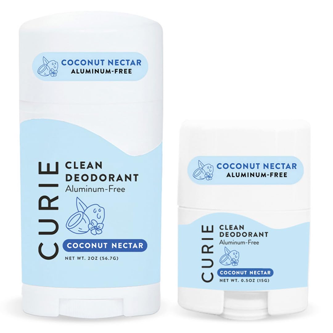 Desodorante Curie Nectar de Coco: aplicación suave para sensación fresca todo el día.