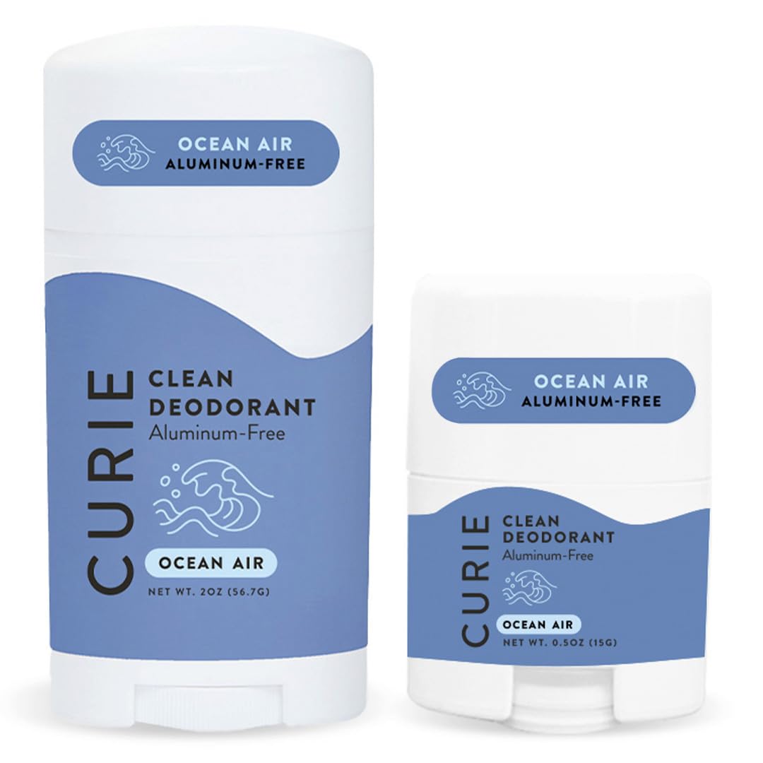 Desodorante Curie Ocean Air en barra para frescura duradera.