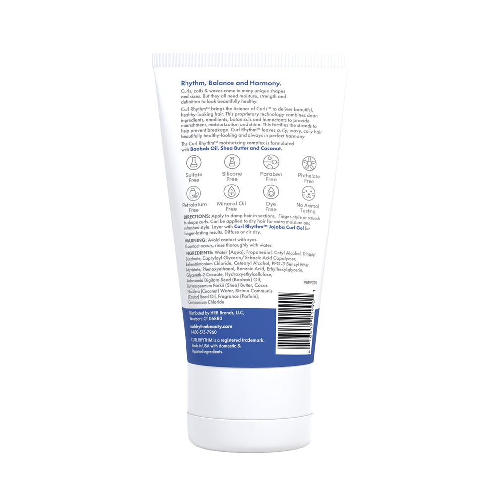 Curl Rhythm controla el frizz en ambientes húmedos para rizos más ordenados.
