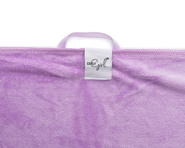 Toalla Curly Girl para cabello rizado, cuidado suave diario