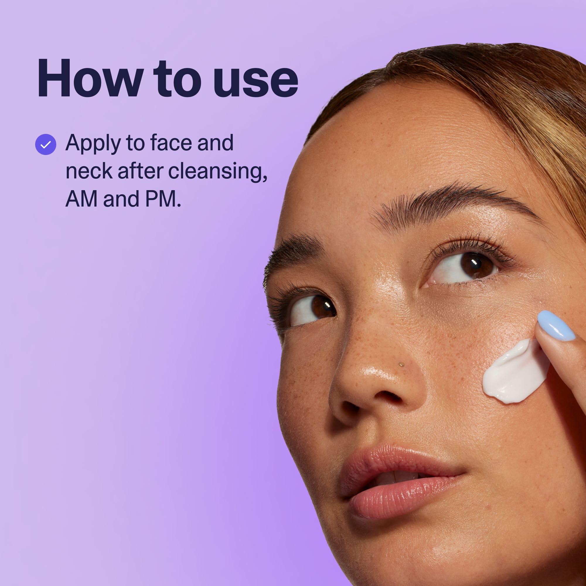Curology crema hidratante rostro, fórmula vegana y libre de crueldad.