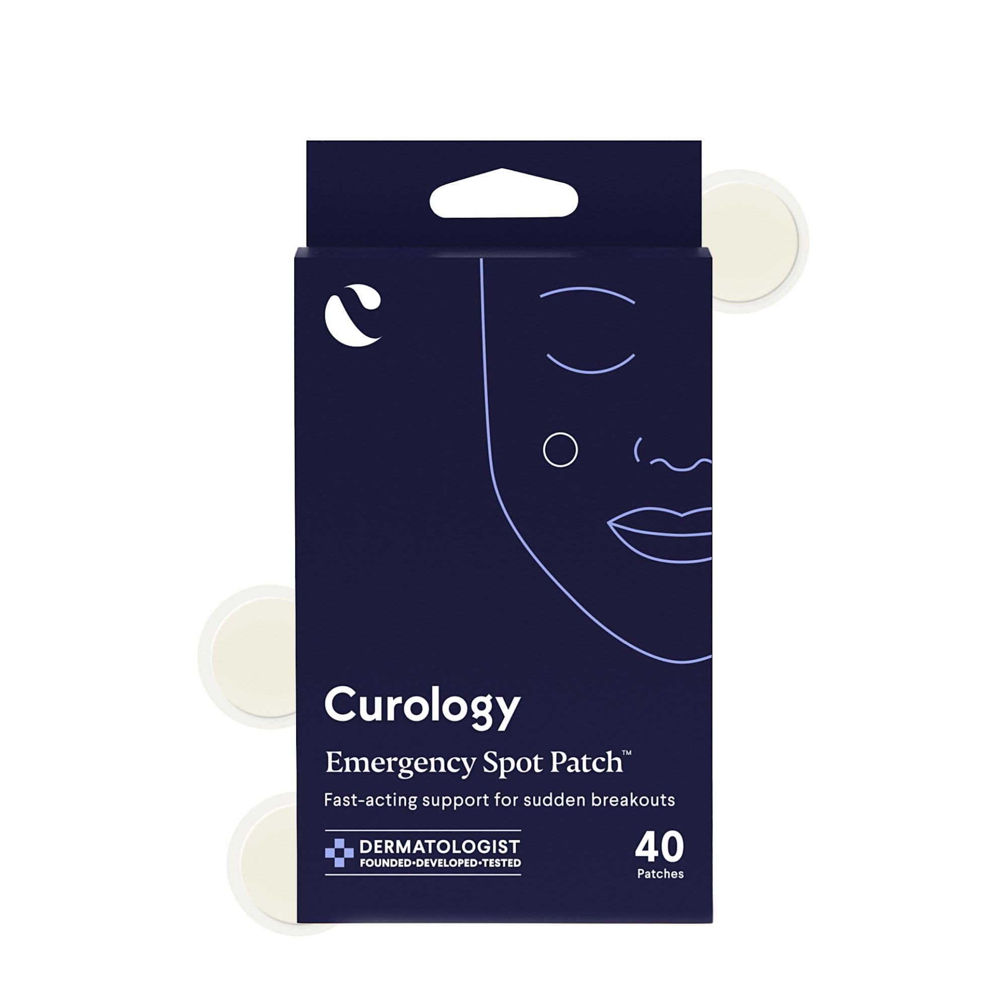 Curology Emergency parches grano rostro: absorben pus y ocultan manchas