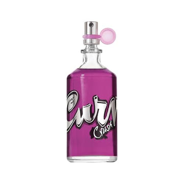 Curve Crush: primer plano del envase con acabado elegante.