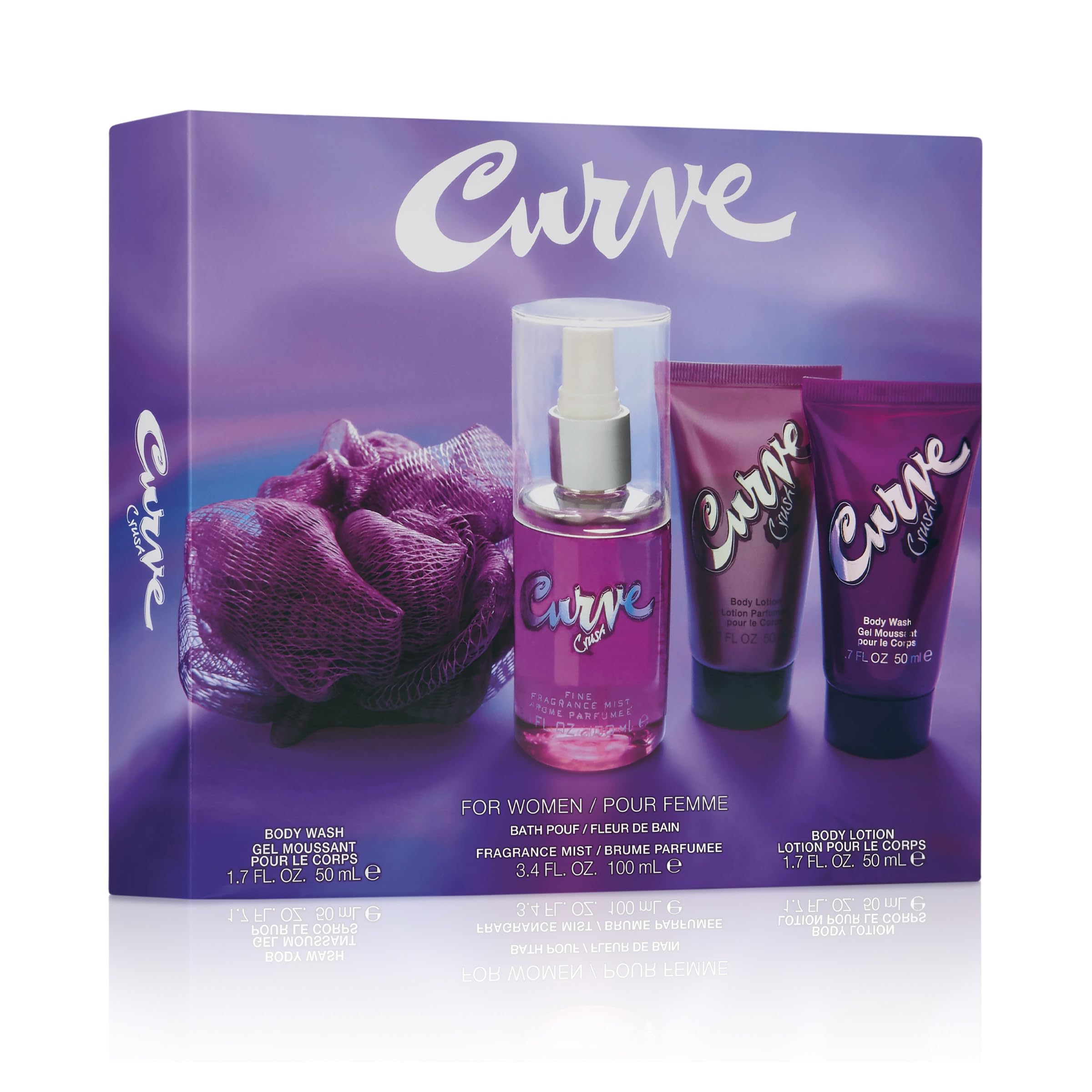 Curve Crush gel de ducha con aroma envolvente para renovar la piel.
