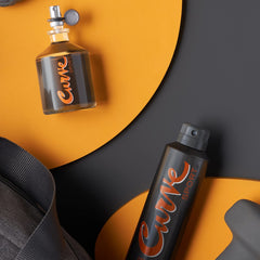 Curve Sport: detalle de la tapa y la etiqueta de calidad.