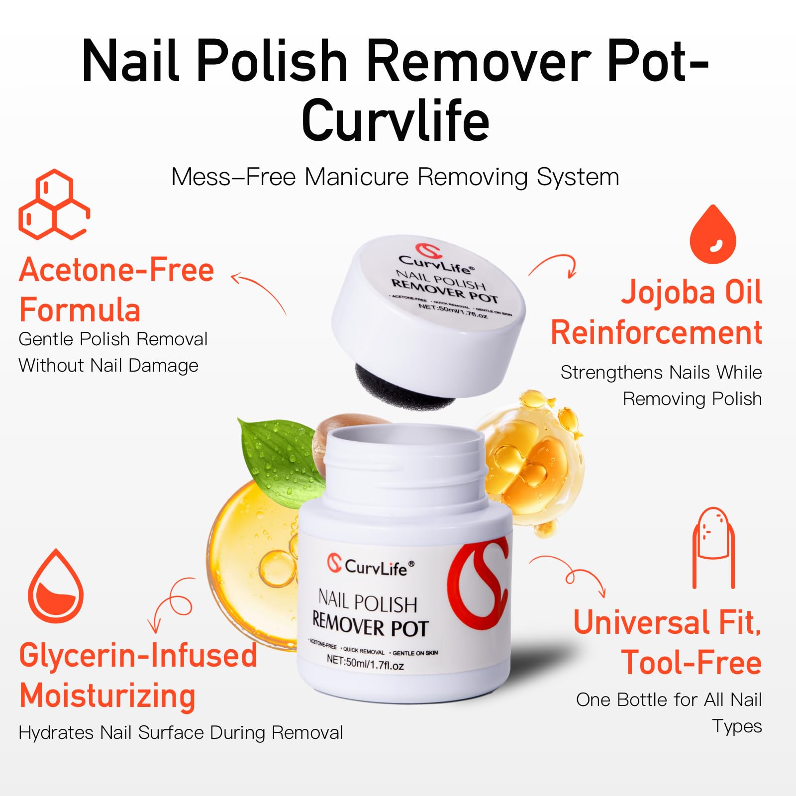 CurvLife aceite-jojoba cuidado-de-unas durante la-remoción