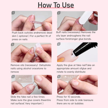 CurvLife uso diario seguro, resistente al agua para uñas