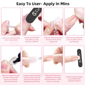 CurvLife presentación regalo de uñas con diseño atractivo
