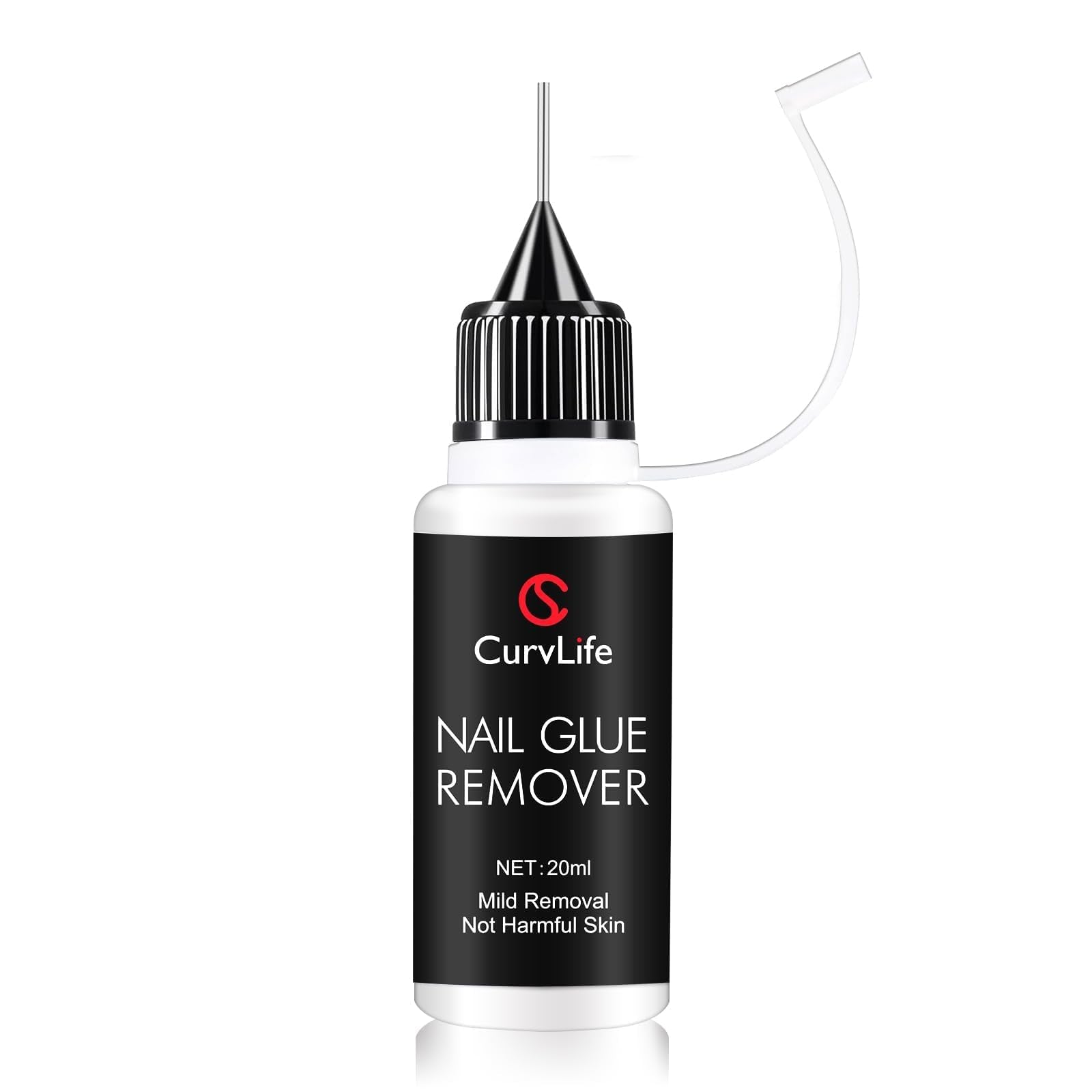 CurvLife quitapegamento 20ml para remover uñas con precisión
