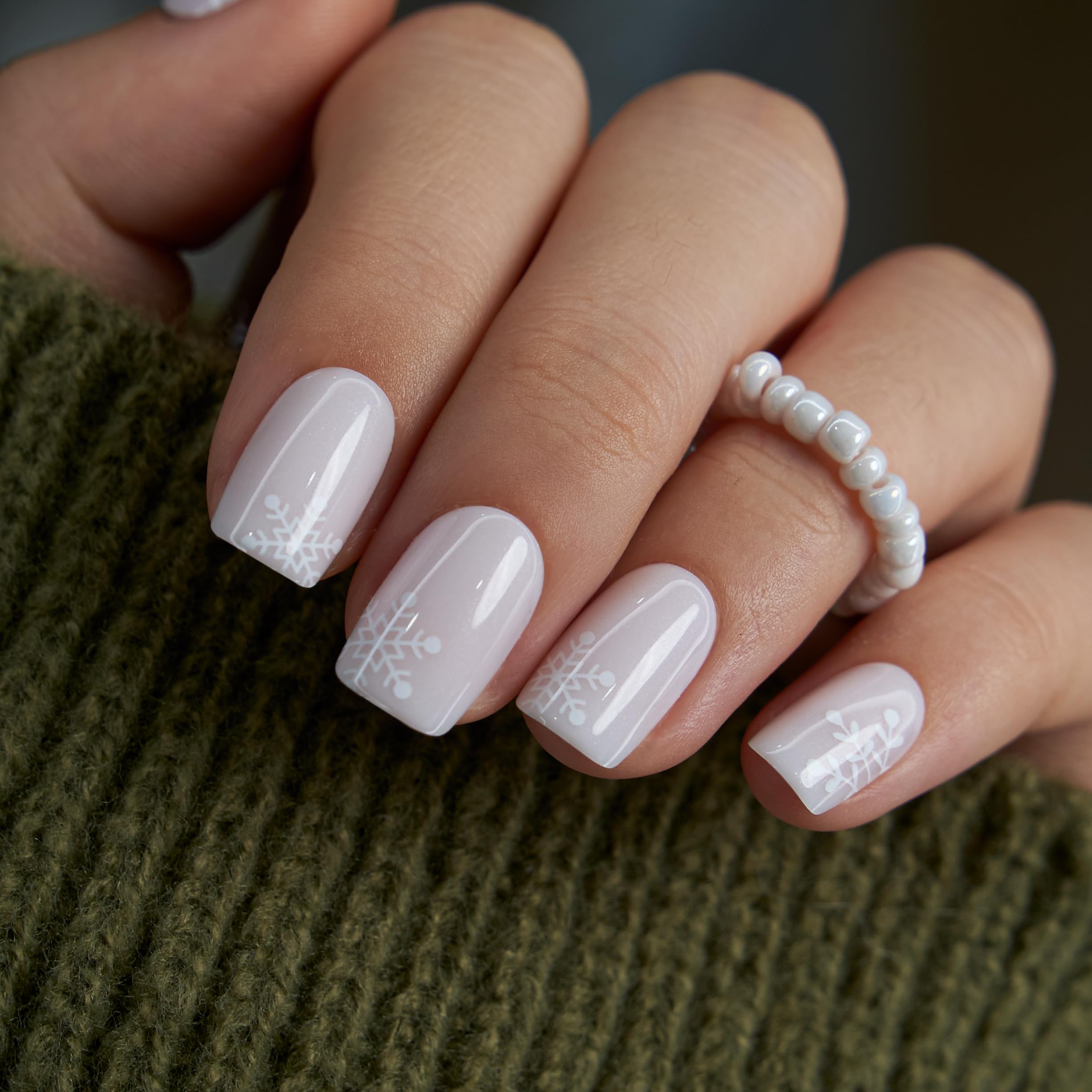Curvlife uña postiza de gel con ajuste natural y flexible para comodidad diaria.