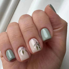 Curvlife uñas postizas pegado con frances gel, acabado de salón rápido.