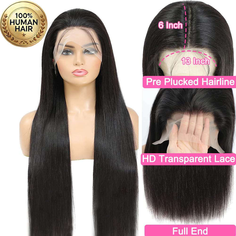 Peluca CUTE BEIN con frontal transparente 13x6 para parting perfecto.