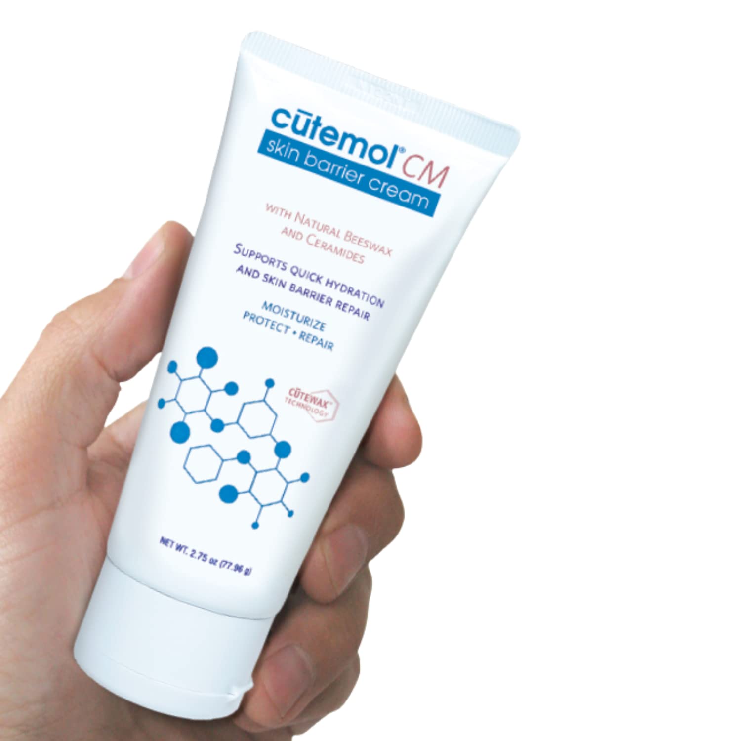 Envase protegido contra la luz para conservar la potencia de la crema.