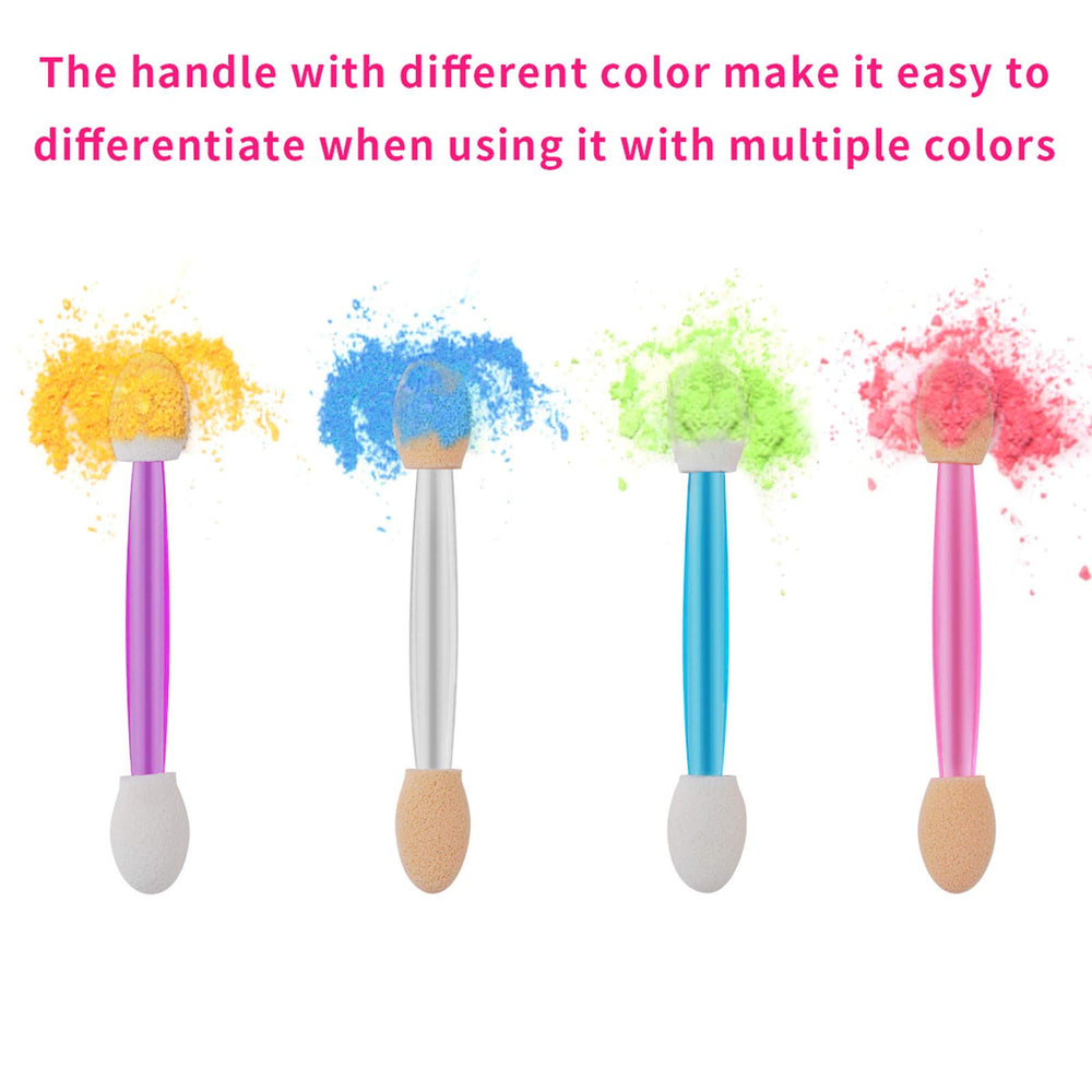 Colores diferentes en cada lado para evitar mezclar sombras.