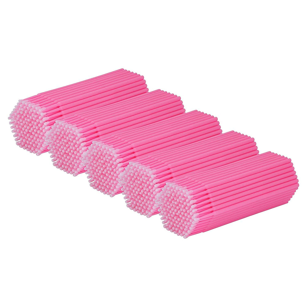 Cuttte: hisopos micro rosados con cabeza de 2 mm para aplicación precisa.