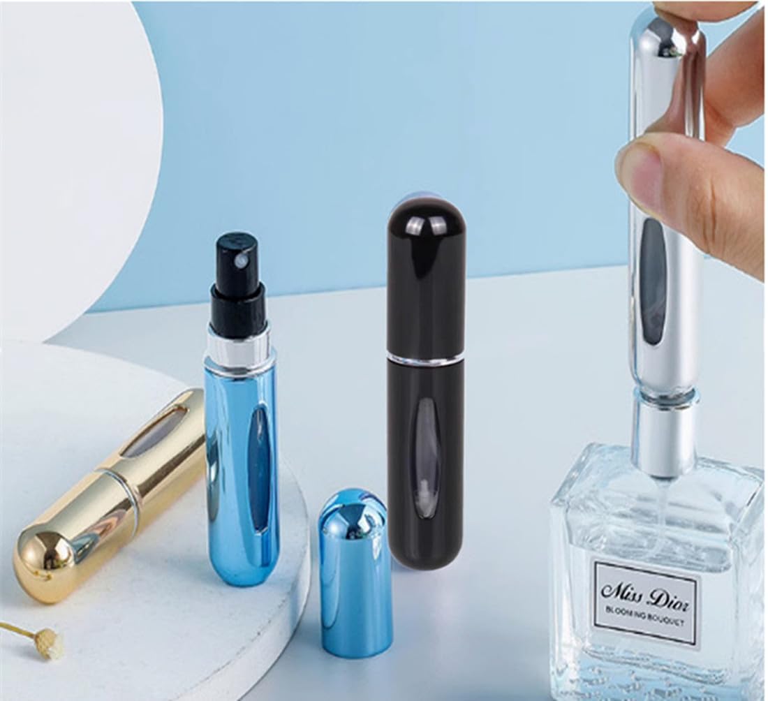 CUYEOIG atomizador de perfume 5 ml dorado champán para viajes