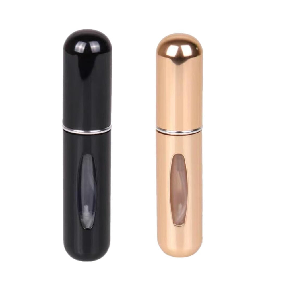 CUYEOIG atomizador de perfume 5 ml negro con ventana de nivel