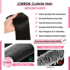 CWRDK prendedores con silicona para un ajuste suave y seguro.