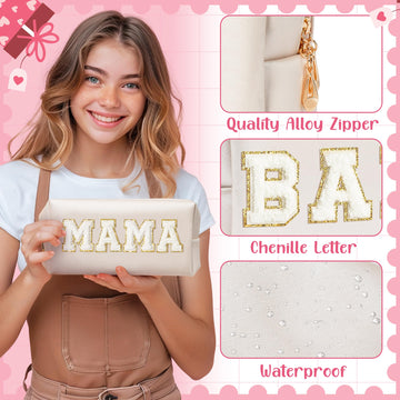 CY2SIDE bolsa de maquillaje de PU impermeable, protege tus esenciales frente a derrames.