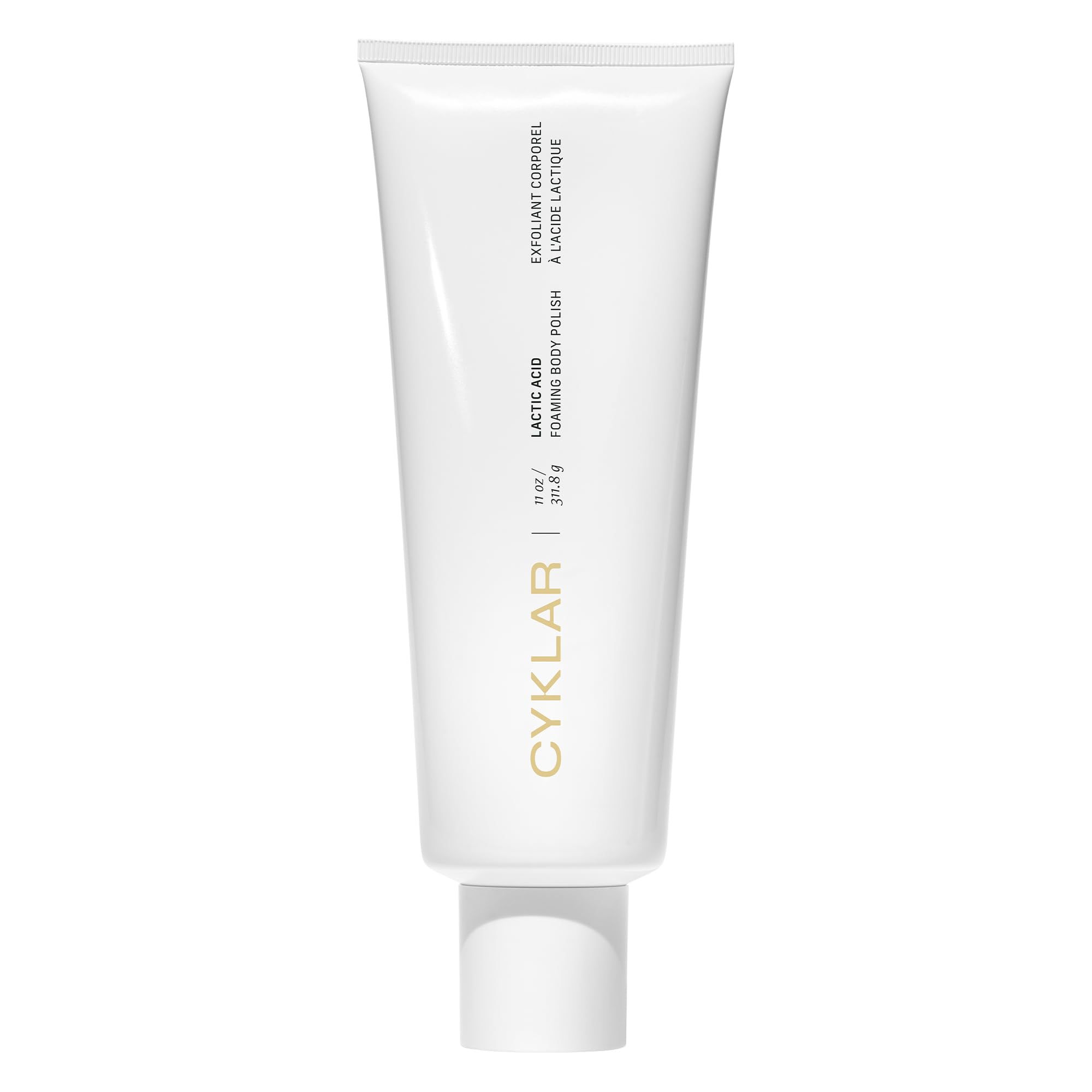 CYKLAR exfoliante de ácido láctico en botella, exfoliación suave para piel limpia