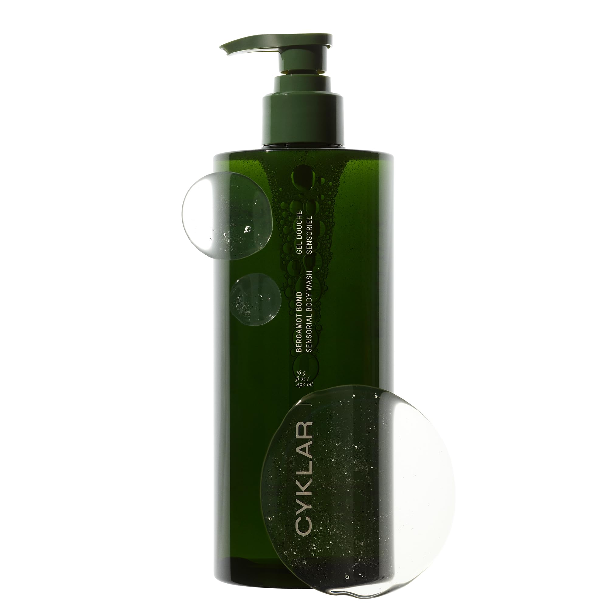CYKLAR Ducha corporal sensorial: botella elegante para un ritual de spa en casa