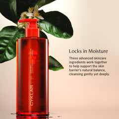 Aroma cítrico-floral Naked Neroli de CYKLAR durante la ducha revitalizante