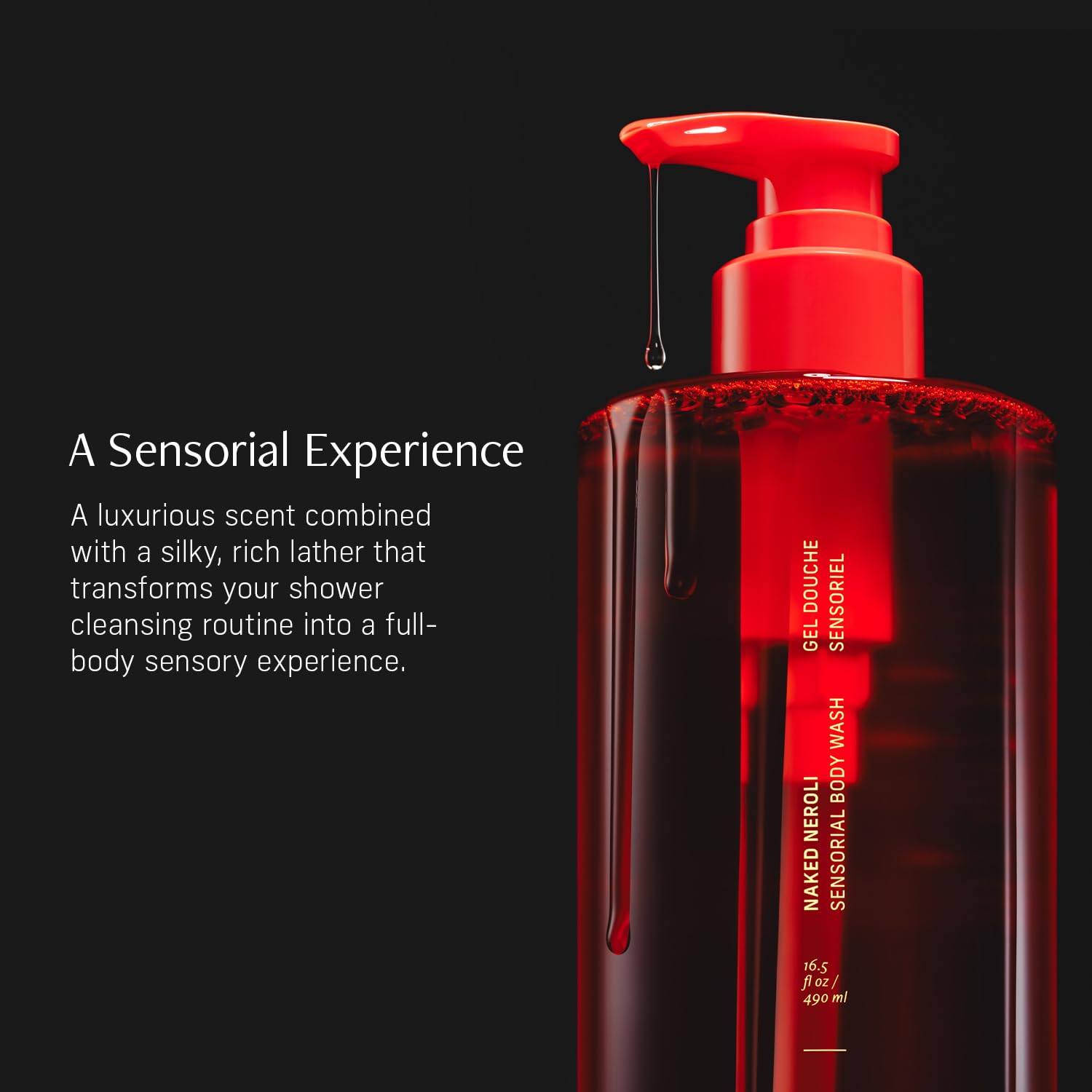 Uso diario de CYKLAR Sensorial Body Wash Naked Neroli para toda la familia