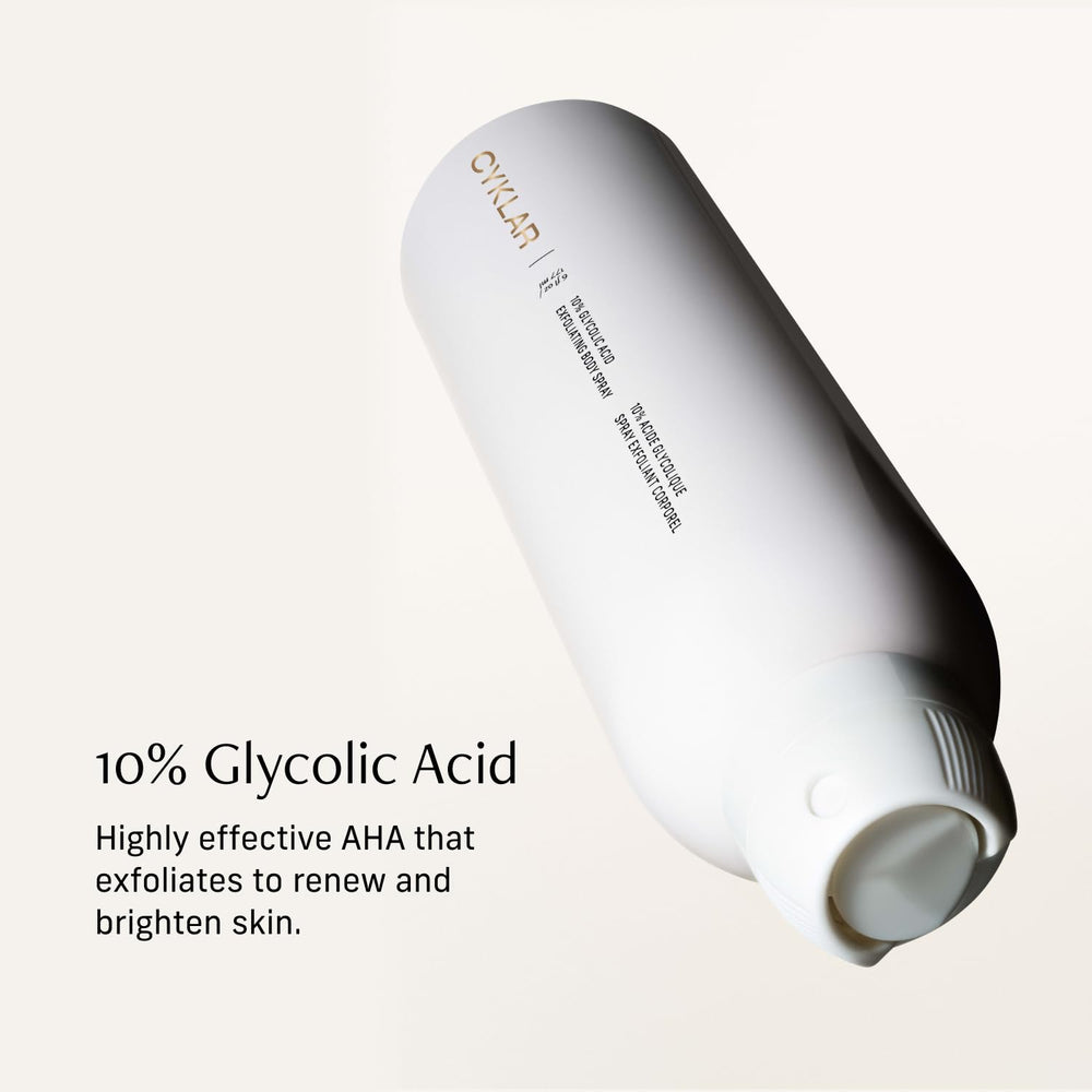 CYKLAR textura de piel más lisa tras usar el exfoliante.