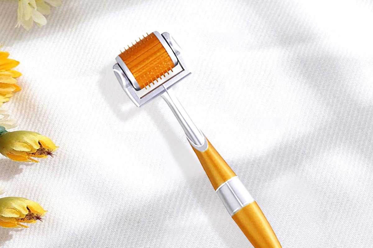 CYSSUS rodillo apto para hombres y mujeres en rutinas faciales