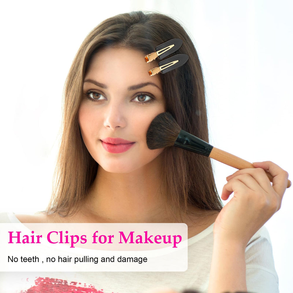 Pinzas D útiles para maquillaje y peinado rápido.